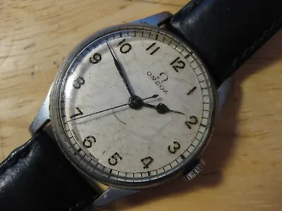 Rare Omega 1940's Wwii Hs8 Ref 2292 Royal Navy Fleet Air Arm Military Mens Watch • $2177.96