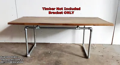 Rustic Industrial Vintage Pipe DIY Bar Shop Console Coffee Table Desk Leg DT032 • $164