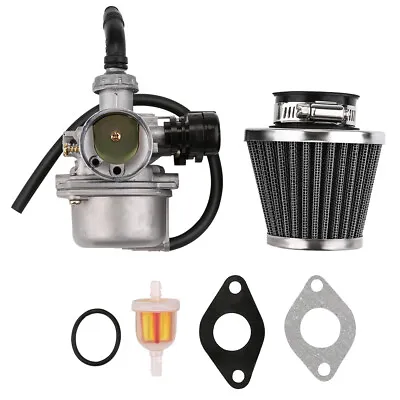 PZ19 CARBURETTOR For 50CC 70CC 90CC 110CC 125CC ATV QUAD PIT DIRT BIKE CARB • £10.43