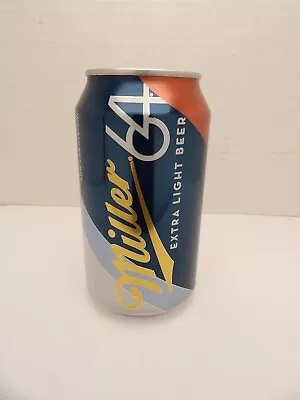 Miller 64 Extra Light 2.8% Alc Aluminum Stay Tab Empty Beer Can Milwaukee Wis • $3
