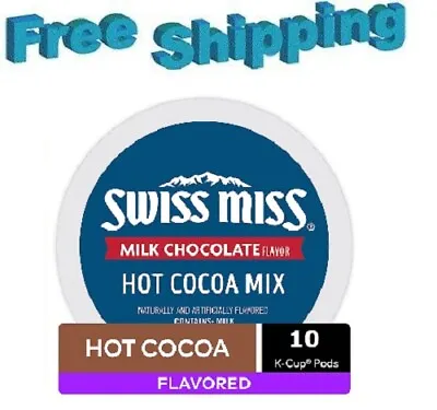 Swiss Miss Hot Chocolate Cocoa Keurig K-cups  • $19.99