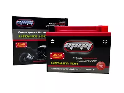 MMG Sealed Lithium Ion Battery 420 CCA Replacement For HVT-4 V-Twin Motorcycles • $198.90