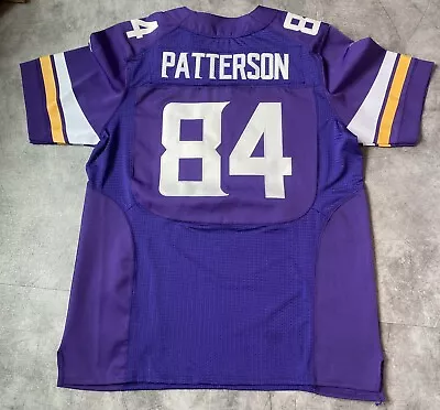 Nike Mens Blue Minnesota Vikings Cordarrelle Patterson 84 NFL Jersey Size Large • $3.25