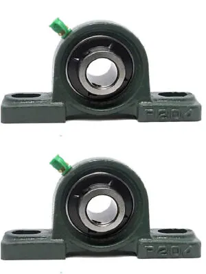 2pcs UCP202-10 Solid Base Pillow Block Bearing 5/8  Bore Self Aligning 2 Bolt • $13.99