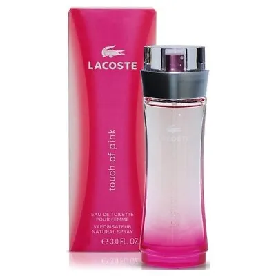 Lacoste Touch Of Pink Eau De Toilette 90ml Spray New • £41.95