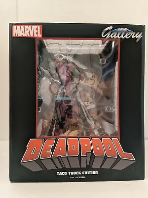 Diamond Select Marvel Comics Deadpool Taco Truck Edition PVC Statue • $26.86
