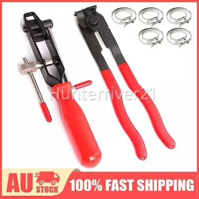 5 Pair Clamps CV Joint Clamp Banding Tool Ear Type Boot Clamp Pliers With Cutter • $26.99