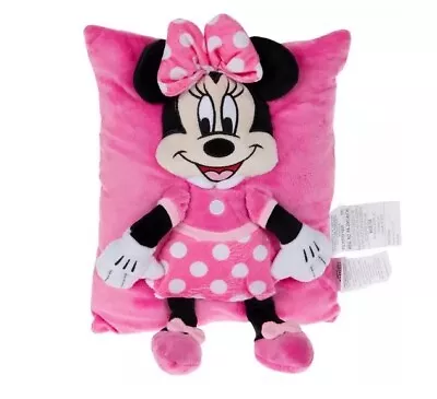 Disney Minnie Mouse Bow Plush Character Pillow • $22.95