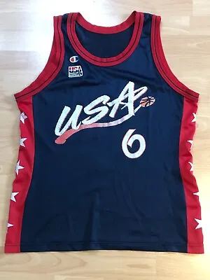 £26.01 • Buy USA Basketball Penny Hardaway NBA Champion Jersey L Dream Team 96 Atlanta