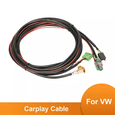 Switch Head Cable For VW Carplay AUX USB Socket 5Q0035726E 5QD035726J5 G0035222E • $19.99