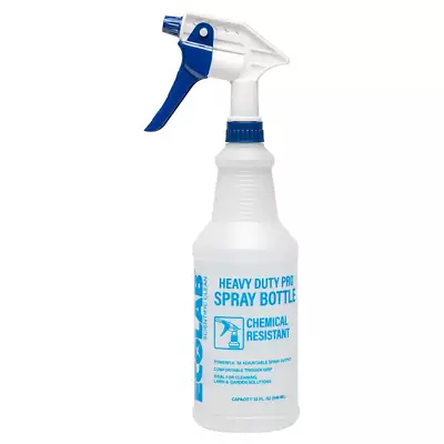 Ecolab Heavy Duty Pro Spray Bottle 32 Oz Chemical Resistant High-Output Sprayer • $5.99