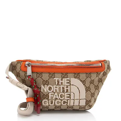 Gucci X North Face GG Canvas Belt Bag • $730