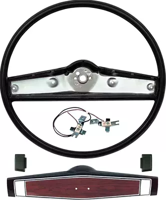 OER Black Steering Wheel Kit  1969-1970 Chevrolet Camaro Chevelle Nova Impala  • $356.98