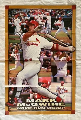 1998 GONE! Baseball Magazine Poster (33 X22 ) Mark McGwire Sammy Sosa • $9.99