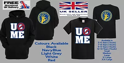 Unofficial John Cena U Cant See Me Adult Hoodie And T Shirt  WWE ECW AEW • £15