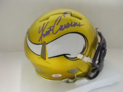 Kirk Cousins Of The Minnesota Vikings Signed Autographed Mini Football Helmet PA • $144