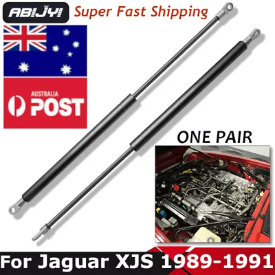 2Pcs Front Bonnet Lift Support Gas Charged Struts For Jaguar XJS 1986-1991 • $45.09