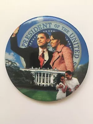 2009 President Barack Obama First Family Inauguration Presidential Seal Button • $9.95