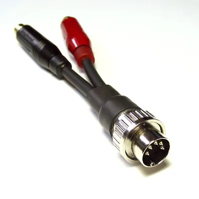 10cm '5 Pin DIN - FEMALE RCA' Gotham GAC-1 DIN Converter Cable For Naim • £31.50