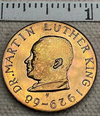 Martin Luther King MLK Token 1964 Nobel Peace Prize BTE Manufacturer Coin Medal • $20