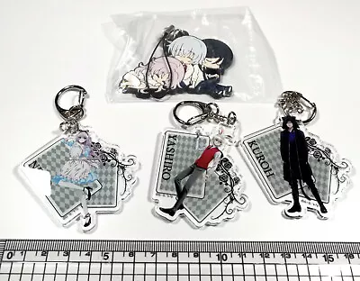 K Project Return Of Kings Anime Shiro Kuro Neko White Rice Party Acryl Charm T1 • $14.88