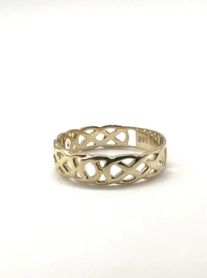 Hs & Hers Set Two Colour Weddng Bands 9ct Rose & Whte Gold 6&7mm