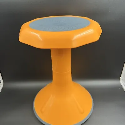 ECR 4Kids Sit Well Wobble Stool Childrens Chair Orange • $48.75