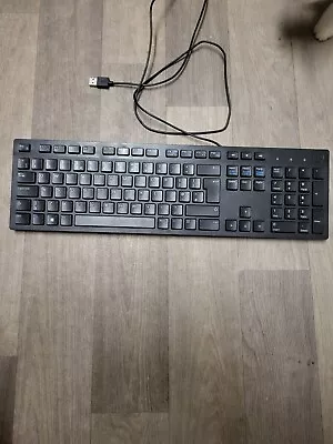 Dell KB216 (580-ADGV) Wired Keyboard - Black • £5.96