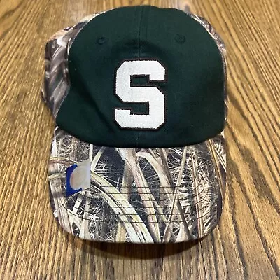Michigan State University MSU Spartans Mossy Oak Camo Cap Hat New • $14.39