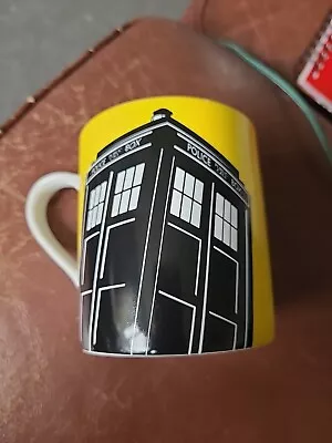 £9.99 • Buy 2012 BBC Dr Who TARDIS Police Box Mug Yellow