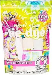 Just My Style Tie-Dye Kit 12 Projects Included Painting Crafts Art Set • £14.99