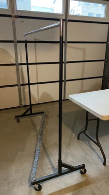 $35 • Buy Commercial Z Base Garment Rack (used) Local Pickup Only