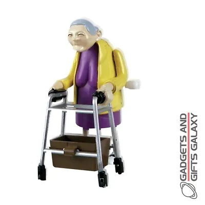 £12.29 • Buy Tobar Wind Up Racing Grannies Zimmer Frames Toys Gifts New