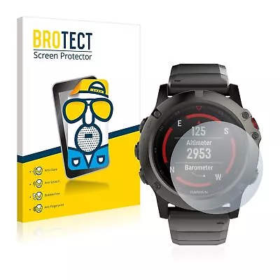 Garmin Fenix 5X Plus (51mm) 2x  BROTECT® Matte Screen Protector Anti-glare • $29.44