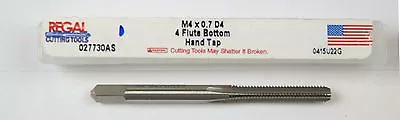 M4 X 0.7 Hsg D4 4fl Bottom Hand Tap (a-1-1-6-4) • $12.49