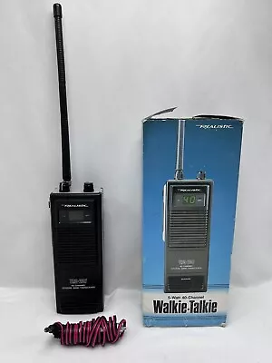 Realistic TRC-207 40 Channel Portable CB Radio Handheld Vintage Walkie-Talkie • $12.99