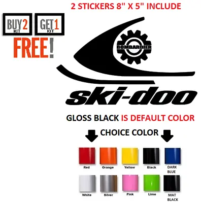 $14.55 • Buy (#670) Ski-doo Decal Sticker Vintage MXZ Summit Tundra Skandic BRP ROTAX