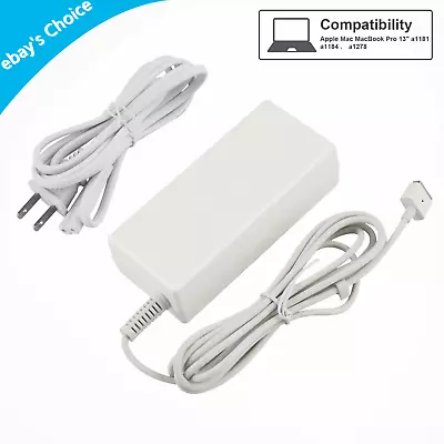 60W For Apple MacBook Pro 13  AC Power Adapter Charger A1181 A1278 2009-2011 • $13.49