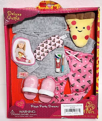 Our Generation Pajama Outfit For 18  Dolls - Pizza Party Dreams • $12.99