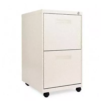 Alera PA542820PY Two-drawer Mobile Pedestal File 16w X 19-1/2d X 28-1/2h Putty • $311.23