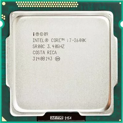 £44.26 • Buy Intel Core I7-2600K 3.4GHz Quad-Core L3 8M Processor LGA1155 H2 CPU /GPU 95W
