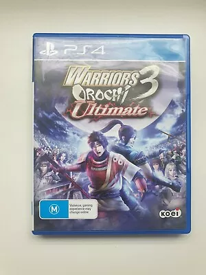 PS4 Warriors Orochi 3 Ultimate (PAL AUS 2014) • $50