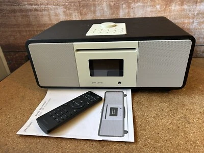 £85 • Buy John Lewis & Partners Cello Hi-Fi Music System DAB+ FM CD Player Bluetooth Read