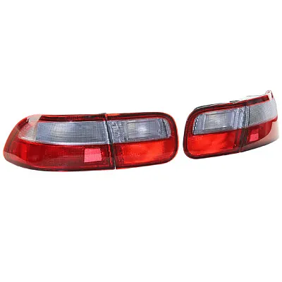 1 Pair Red White Rear Tail Light Lamp For Honda Civic EG EG9 EJ Coupe 4DR 92-95 • $232.10