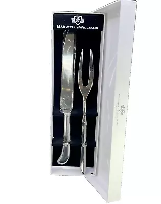 Maxwell & Williams - Silver Carving Set - Pistol Grip • $25.94