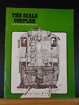 Scale Coupler 1989 January February Vol 3 #1 HO Scale Model Railroad Journal • $6