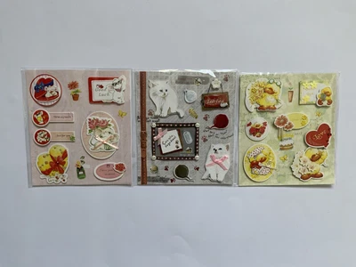 £4.50 • Buy PACK OF X3, 3D DECOUPAGE  SHEETS,NEW,22 DECOUPAGE IN TOTAL.
