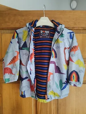 £12 • Buy Next Coat Jacket Dinosaurs Age 2-3 Boy Great Condition