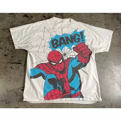 Marvel Comics Vintage White T-Shirt (Men's XL Regular) • $25