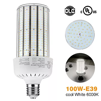 100W LED Corn Light Bulb For 400Watt Mercury Vapor Lamp E39 Workshop Warehouse • $59.19